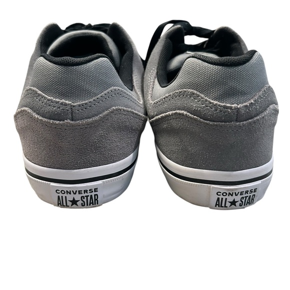 Converse Men's All Star Gray Canvas Skater Sneakers 13 - Picture 5 of 9